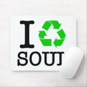 Tapis De Souris Je Recycle L'Âme (Avec souris)