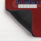 Tapis De Souris Je serais plutôt sur le champ (hockey) Mousepad (Coin)