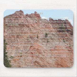 Tapis De Souris Je souhaite Mousepad