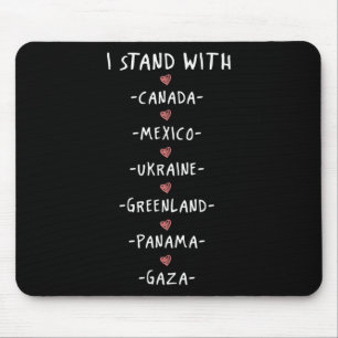 Tapis De Souris Je Suis Avec Le Canada Mexique Ukraine Groenland P