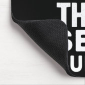 Tapis De Souris Je suis avec les couples en costume de lapin Y (Coin)