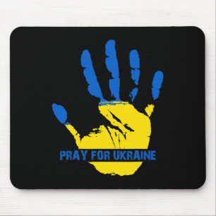 Tapis De Souris Je suis avec l'Ukraine, priez pour l'Ukraine