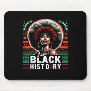 Tapis De Souris Je Suis Black History Mois African American Junete
