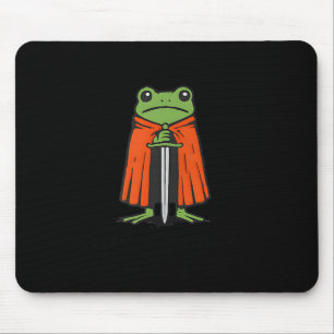Tapis De Souris Je suis épuisé M'lord Drôle de Chevalier Grenouill
