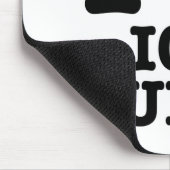 TAPIS DE SOURIS JE SUIS FOU DES GLAÇONS (Coin)