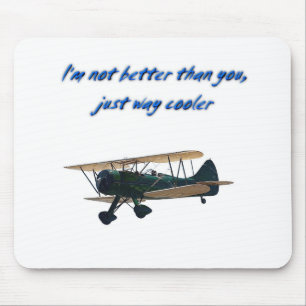 Tapis De Souris Je suis glacière de manière, WACO