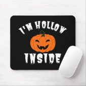 Tapis De Souris Je suis Hollow Inside Pumkin Jack-o'-lantern (Avec souris)