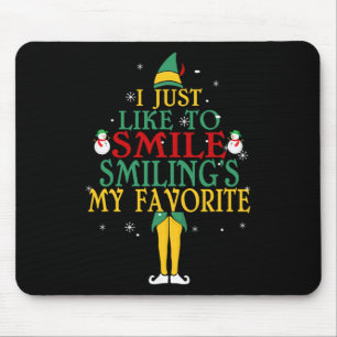 Tapis De Souris Je Suis Juste Heureux De Sourire Sourire Est Mon E