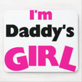 Tapis De Souris Je suis la fille du papa (Devant)