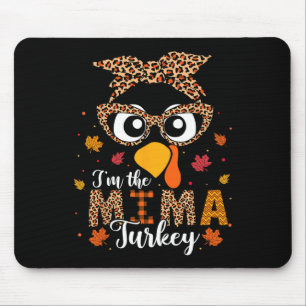 Tapis De Souris Je suis La Mima Turquie Matching Family Thanksgivi