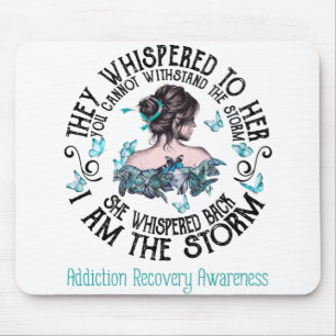 Tapis De Souris Je Suis La Sensibilisation À La Récupération De La