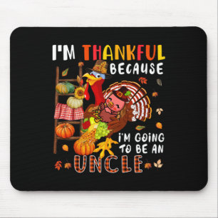 Tapis De Souris Je suis le café Turquie 2023 Thanksgiving Family A
