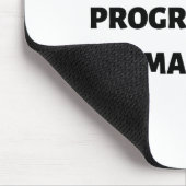 Tapis De Souris Je suis le maître de la programmation (Coin)