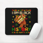 Tapis De Souris Je suis le Mois de l'Histoire des Noirs Afro-Améri (Avec souris)