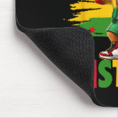Tapis De Souris Je suis le mois de l'histoire des Noirs Afro-Améri (Coin)