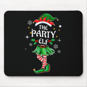 Tapis De Souris Je suis l'elfe de la fête Mignon ensemble de Noël