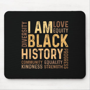 Tapis De Souris Je suis l'histoire noire Mois de l'histoire noire 
