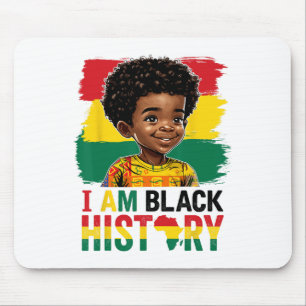 Tapis De Souris Je Suis Noir Histoire Afro Petit Melanin Prince