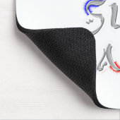 Tapis De Souris Je Suis Paris Art Print (Coin)