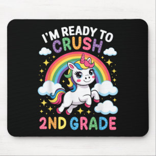 Tapis De Souris Je suis prêt à écraser la 2e année de rentrée 2e G