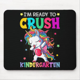 Tapis De Souris Je suis prêt à écraser la maternelle, joyeux premi