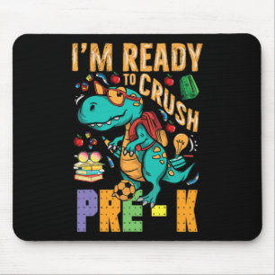 Tapis De Souris Je suis prêt à écraser le camion monstre Dino Byck