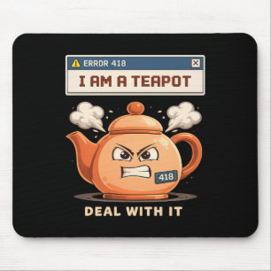 Tapis De Souris Je suis théière