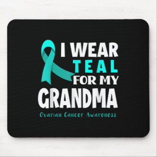 Tapis De Souris Je Suis Turquoise Pour Mon Grand-Mère Pour Le Canc