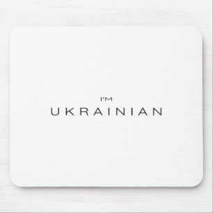 Tapis De Souris Je suis ukrainien - Ukraine patriotique 1