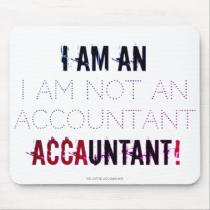 TAPIS DE SOURIS "JE SUIS UN ACCAUNTANT"