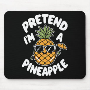 Tapis De Souris Je suis un ananas