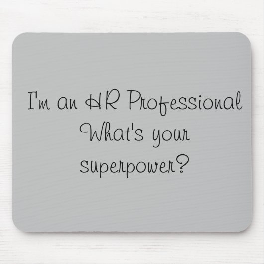 Tapis De Souris Je suis un bureau de la supervision professionnell (Devant)