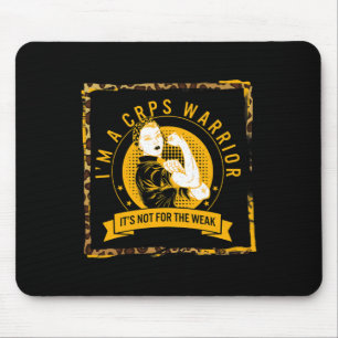 Tapis De Souris Je suis un guerrier du SPRC Complexe de douleur ré