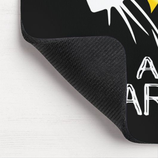 Tapis De Souris Je Suis Un Guerrier Enfance Cancer Sensibilisation (Coin)