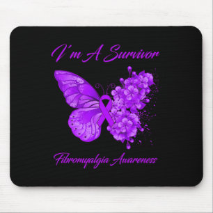 Tapis De Souris Je suis un survivant de la Fibromyalgie
