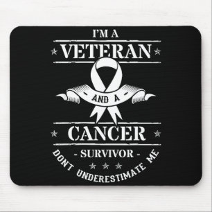 Tapis De Souris Je suis un survivant du cancer chevronné, ne me so