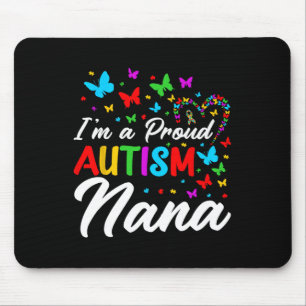 Tapis De Souris Je suis une fière autisme Nana Sensibilisation sur