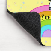 Tapis De Souris Je suis une licorne - (Coin)