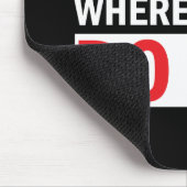 Tapis De Souris Je suis vérificateur (Coin)