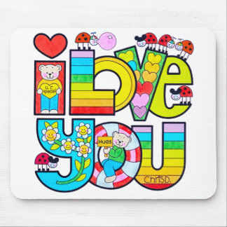 Tapis De Souris Je T'Aime