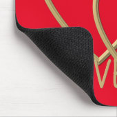 Tapis De Souris Je t'aime (Coin)