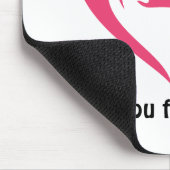 Tapis De Souris Je t'aime du coeur (Coin)