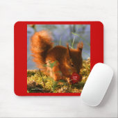 Tapis De Souris Je t'aime fraise (Avec souris)