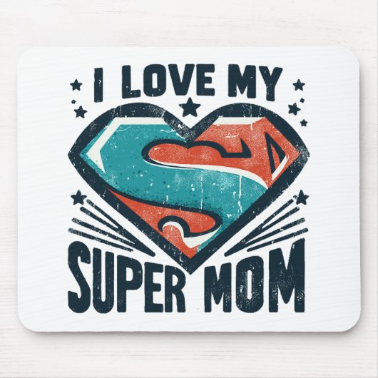 Tapis De Souris Je t'aime maman (Devant)