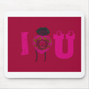 Tapis De Souris Je T'Aime Nakupenda Sana Joyeuse Saint-Valentin
