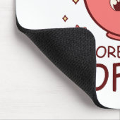 Tapis De Souris Je t'aime plus que le café (Coin)