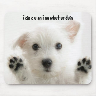 Tapis De Souris Je te vois