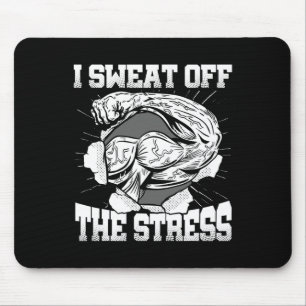 Tapis De Souris Je transpire du stress Mois de la sensibilisation