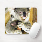 Tapis De Souris Je vais protéger_ (Avec souris)