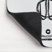 Tapis de souris | Je Veux Juste Être De Ton Côté (Coin)